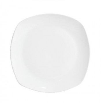 PLATO PORCELANA LLANO CUADRADO OUTLET - 26x26x2 CM