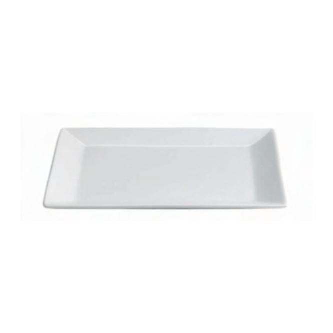 BANDEJA DE PORCELANA BLANCA COLECCIÓN MING - 28x24x2,5 CM