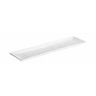 BANDEJA DE PORCELANA BLANCA COLECCIÓN MING - 25x8x1,5 CM