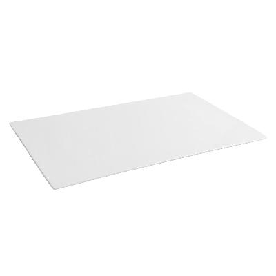 BANDEJA PLANA DE PORCELANA BLANCA - 53x32,5x1,3 CM