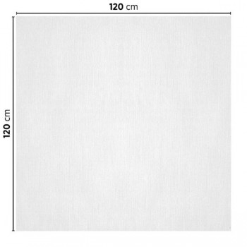 MANTEL BLANCO PLEGADO M - 1,2x1,2 M