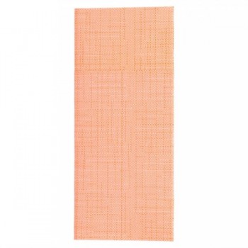 SERVILLETA AIRLAID CON PLEGADO CANGURO DRY COTTON MANDARINA  - 33x40 CM