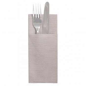 SERVILLETA LIKE LINEN FORMATO CANGURO CHOCOLATE - 33x40 CM