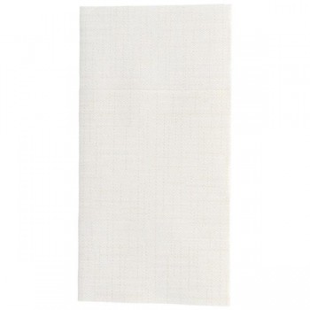 SERVILLETA MARFÍL PLEGADO CANGURO AIRLAID COTTON - 40x40 CM