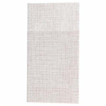 SERVILLETA CHOCOLATE PLEGADO CANGURO AIRLAID COTTON - 40x40 CM