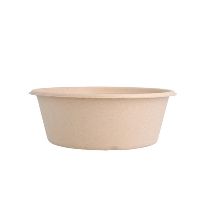 ENSALADERA BAGAZO ACABADO NATURAL - 600 ML (400 Unidades)