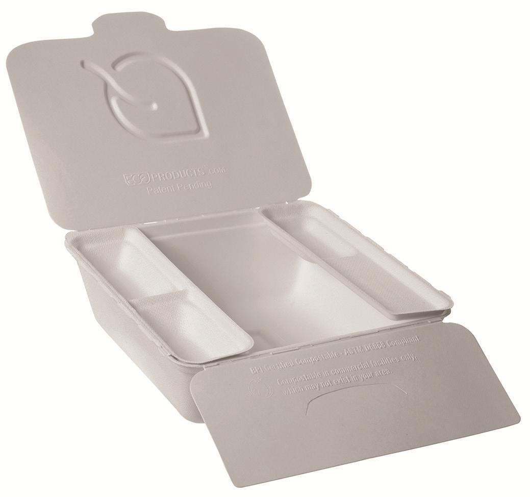 CAJA BLANCA MENÚ PARA LLEVAR BAGAZO - 13,3x9x5 CM (400 Unidades)