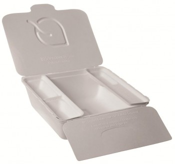 ENVASE PARA MENÚ BAGAZO BLANCO - 2.400 ML