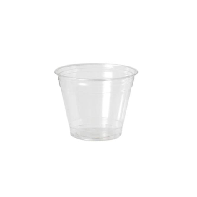 TARRINA TRANSPARENTE MODELO SQUAT - 270 ML