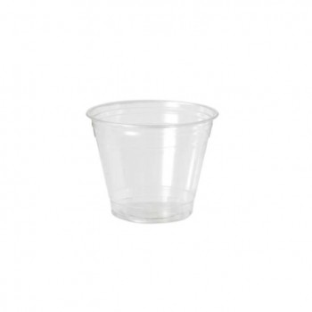 TARRINA TRANSPARENTE MODELO SQUAT - 270 ML