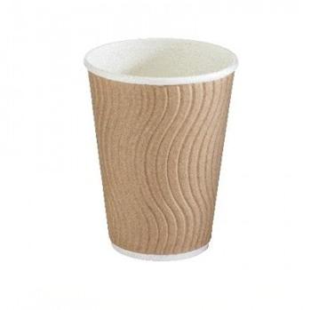 VASO DE CAFÉ PARA LLEVAR ACABADO AISLANTE - 270 ML (1050 Unidades)