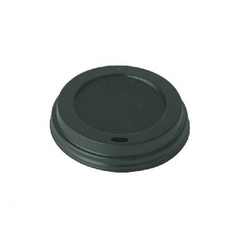 TAPA NEGRA TO GO PARA VASO DE CAFÉ - 6,4 CM