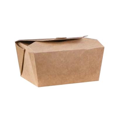 CAJA DE MENÚ ESTANCA DE CARTÓN KRAFT - 12,7/11,2x11,5/9x4,7 CM (600 Unidades)