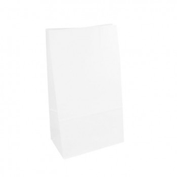 SACO SOS BLANCO - 14+8x24 CM