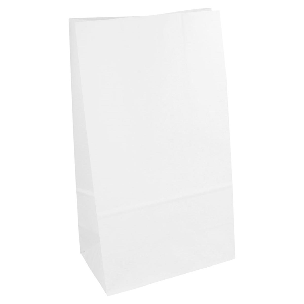 SACO SOS BLANCO DE CELULOSA - 25+15x43 CM (2500 Unidades)