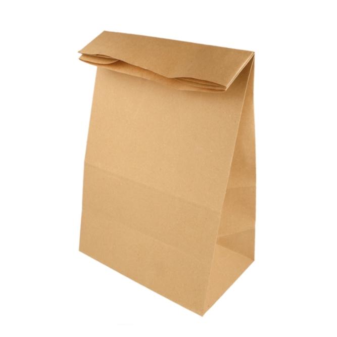 SACO SOS SIN ASA KRAFT - 22+12X31 CM (5000 Unidades)