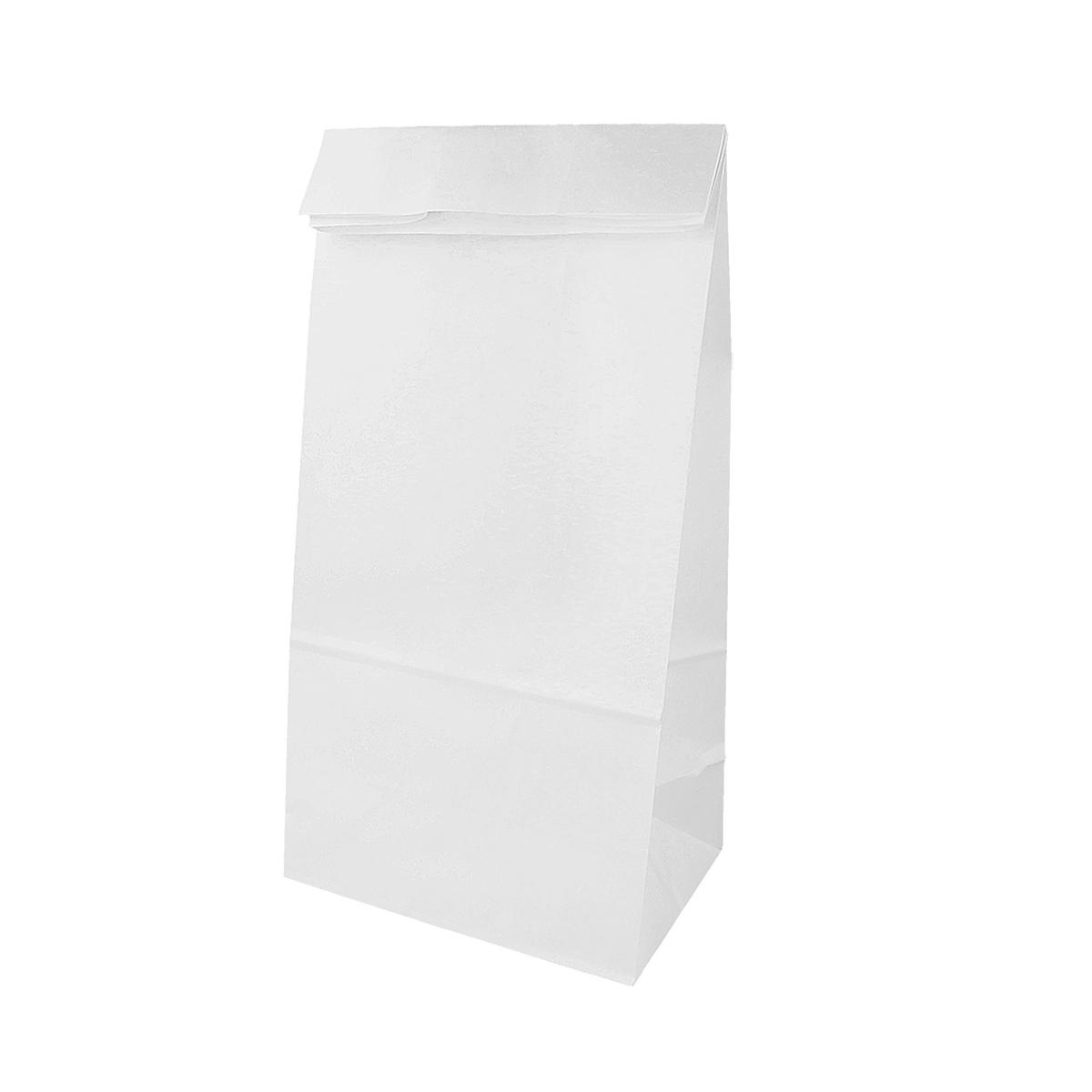 SACO SOS BLANCO DE CELULOSA - 18+12x28 CM (5000 Unidades)