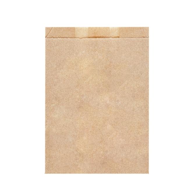 BOLSA KRAFT CROISSANTS - 19+8x26 CM (500 Unidades)