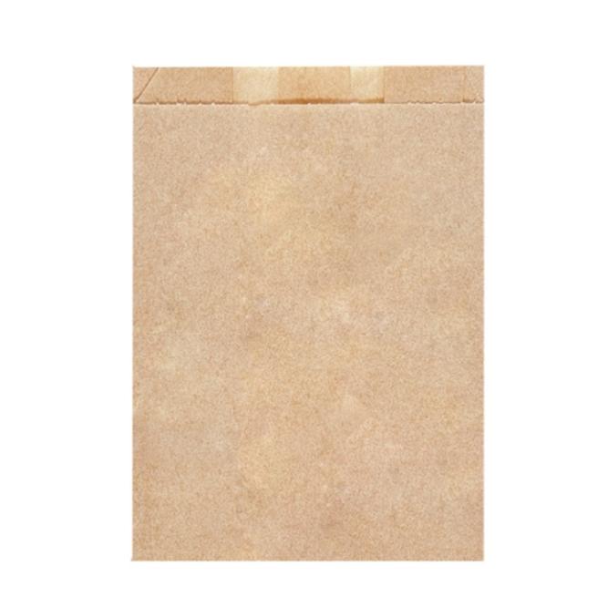 BOLSA KRAFT CROISSANTS - 26+8x35 CM (250 Unidades)