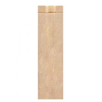 BOLSA KRAFT PANADERÍA - 14+9x46 CM