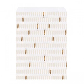BOLSA PANADERÍA CELULOSA BLANCA - 26+8x35 CM