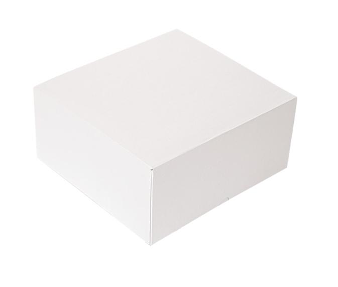 CAJA BLANCAS PARA PASTELERÍA THEPACK - 24x24x12 CM (50 Unidades)