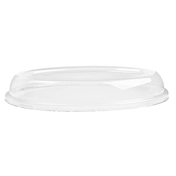 TAPA TRANSPARENTE OVAL - 24x17x3,5 CM (300 Unidades)