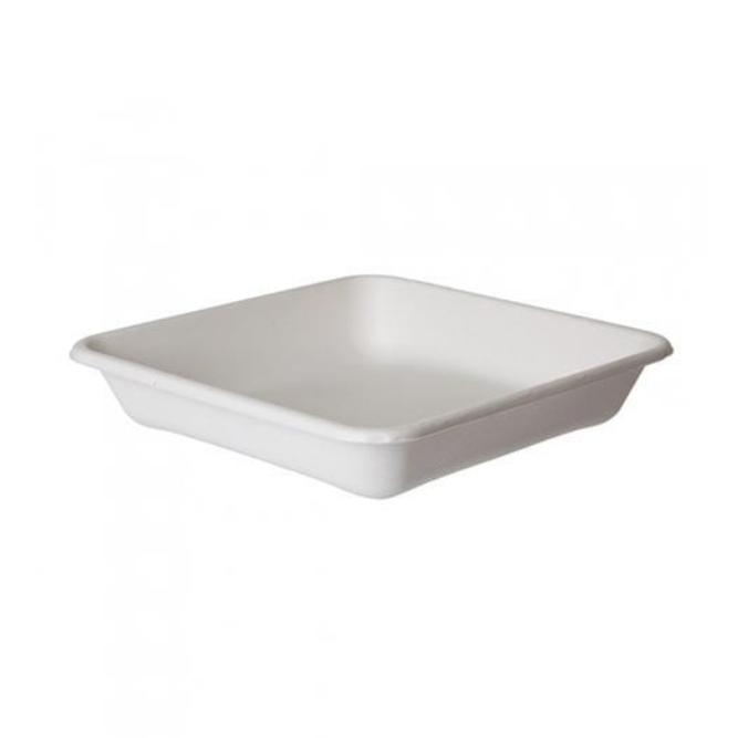 BANDEJA BLANCA ALIMENTARIA DE BAGAZO - 1.390 ML (400 Unidades)