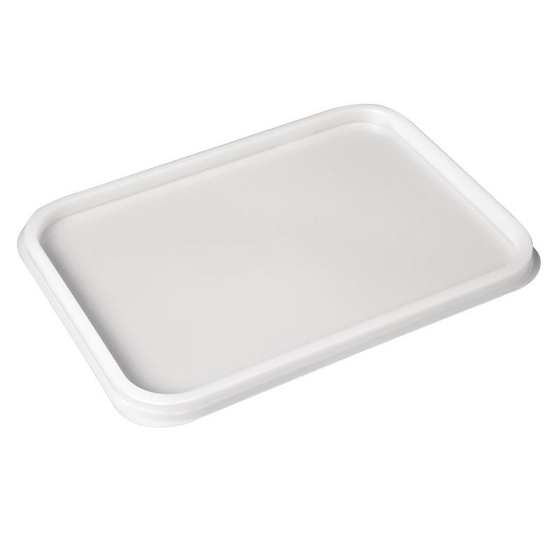 TAPA BLANCA DE ENVASE PARA HELADO -15,8x22,1 CM