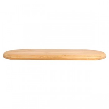 TABLA OVAL DE BAMBÚ - 21x40x1,5 CM