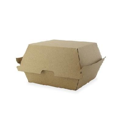 CAJA CARTONCILLO HAMBURGUESA PEQUEÑA - 13/10x12/10x8 CM (500 Unidades)