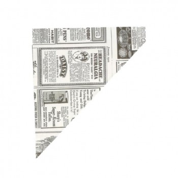 PAPELINA PUNTA ANTIGRASA NEWS - 16x16x20 CM