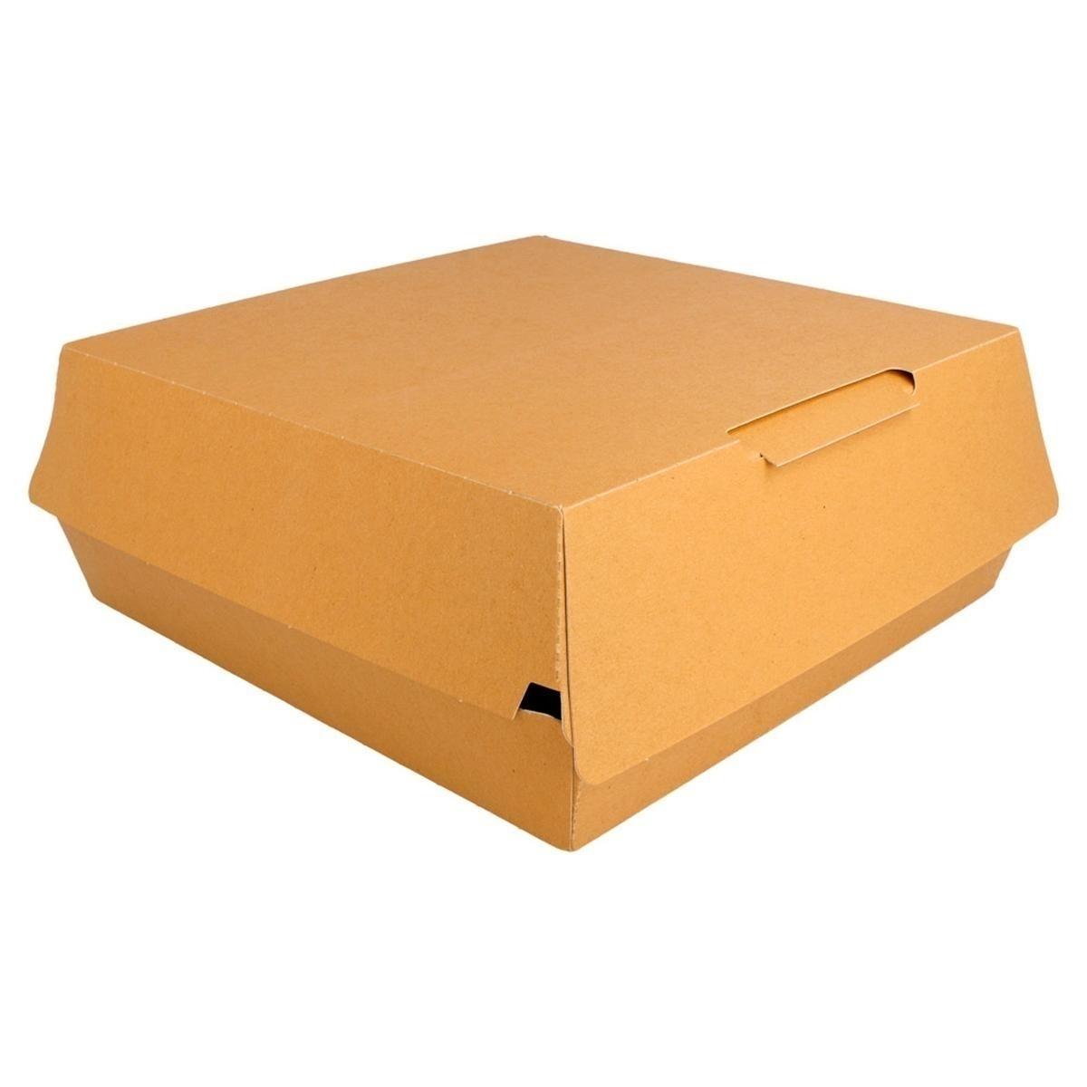 CAJA CARTÓN DE MENÚ PARA LLEVAR OUTLET - 24/22x23,5/21,5x9 CM (200 Unidades)