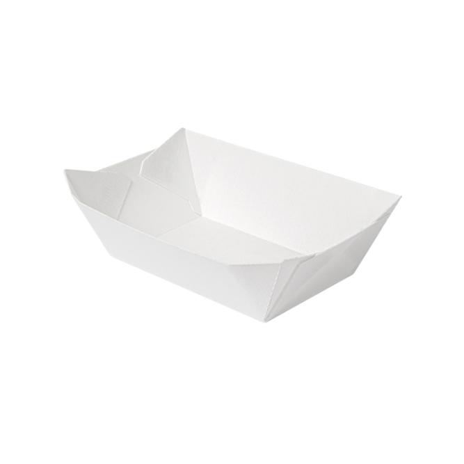 BARQUITA BLANCA CARTONCILLO THEPACK - 14,5/10x10/6x5 CM (1800 Unidades)