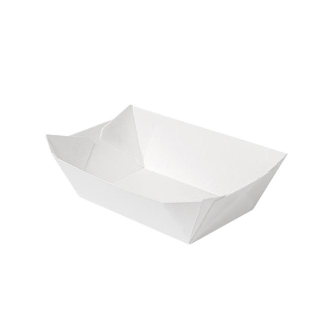 BARQUITA BLANCA THEPACK - 17,5/12x12,3/8,1x5,5 CM (1000 Unidades)