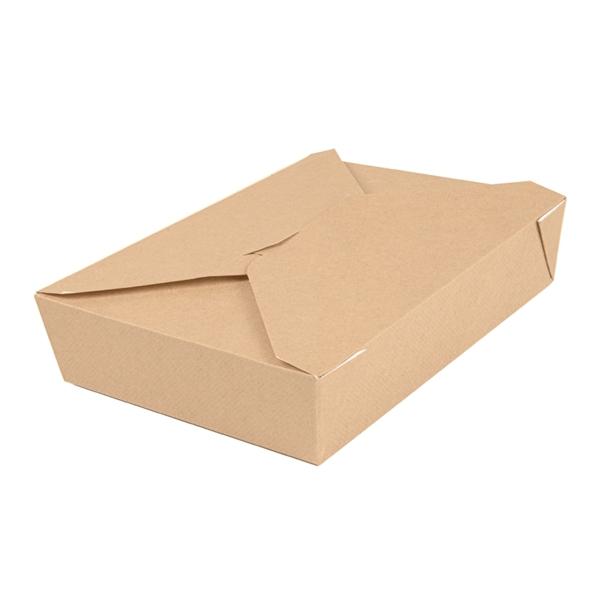 BOX MENÚ ESTANCO KRAFT THEPACK - 217/198x160/140x64 MM (200 Unidades)