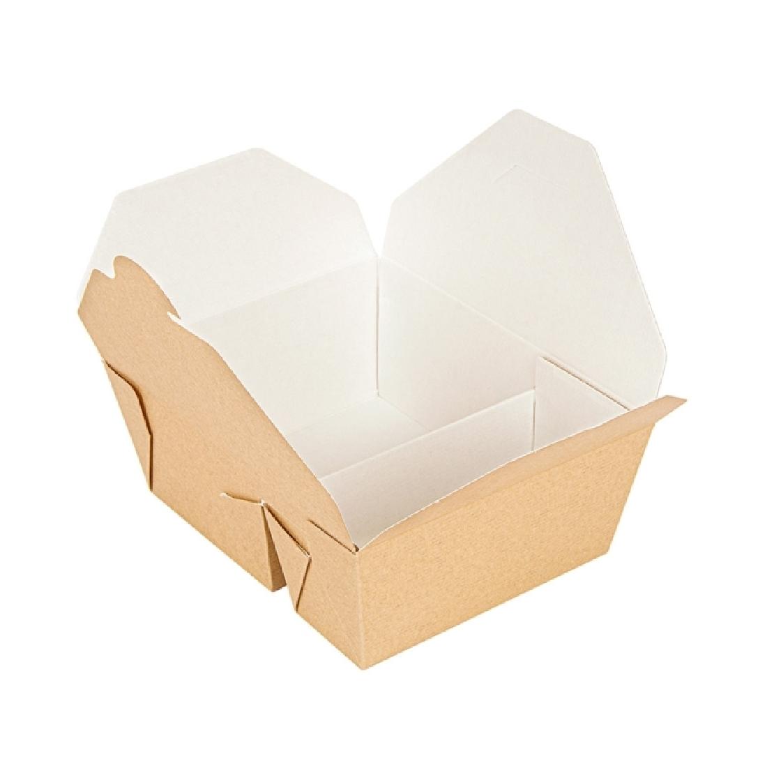 CAJA 2 COMPARTIMIENTOS MENÚ PARA LLEVAR THEPACK - 17,2/15,3x13,9/12,1x6,4 CM (300 Unidades)
