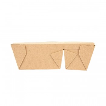 CAJA 2 COMPARTIMIENTOS MENÚ PARA LLEVAR THEPACK - 17,2/15,3x13,9/12,1x6,4 CM
