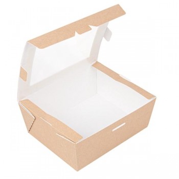 CAJA CON VENTANA COMIDA PARA LLEVAR THEPACK - 15,3x12,1x6,4 CM