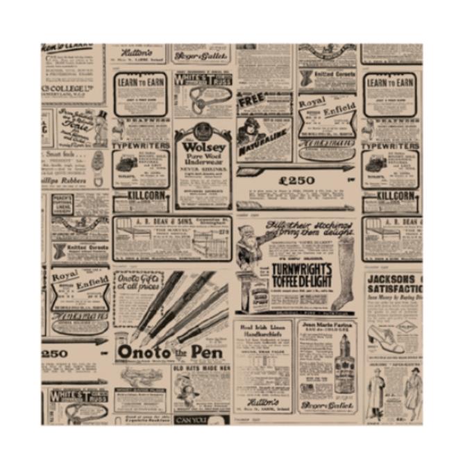 PAPEL ANTIGRASA NEWS - 31x31 CM (4000 Unidades)