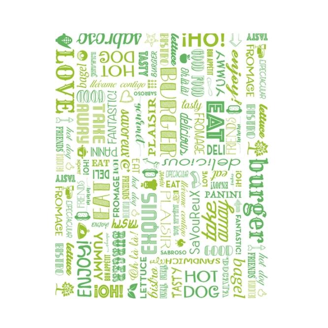 PAPEL ANTIGRASA PAROLE VERDE - 28x34 CM (4000 Unidades)