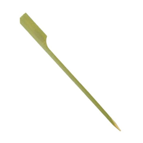 PICK BROCHETA BAMBÚ VERDE ACABADO GOLF OUTLET - 18 CM (200 Unidades)