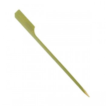 PICK BROCHETA BAMBÚ VERDE ACABADO GOLF OUTLET - 18 CM