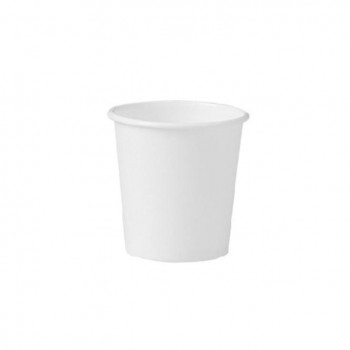 VASO BLANCO DE PAPEL PARA BEBIDAS CALIENTES - 180 ML