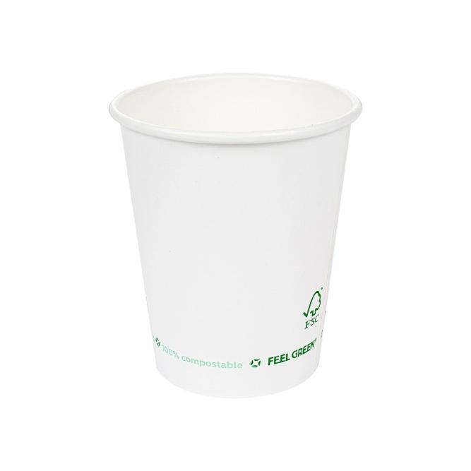 VASO PAPEL PARA BEBIDAS CALIENTES FREE PLASTIC DISPENSACION AUTOMATICA - 240 ML