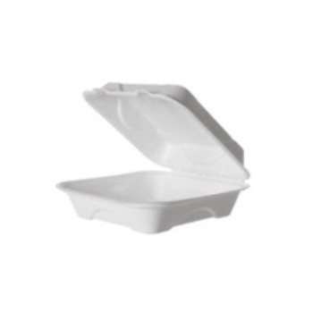 CAJA MENÚ BLANCA DE BAGAZO - 20x20 CM