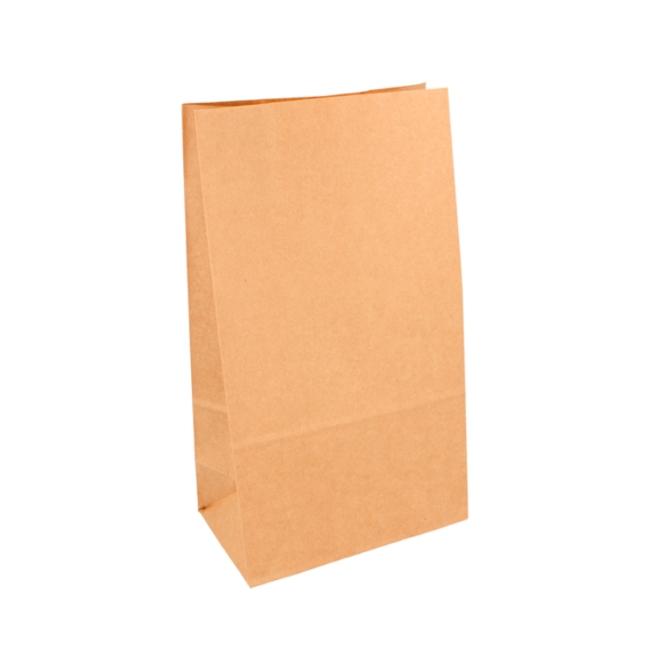 SACO SOS KRAFT BASE RÍGIDA - 14+8x24 CM (10000 Unidades)