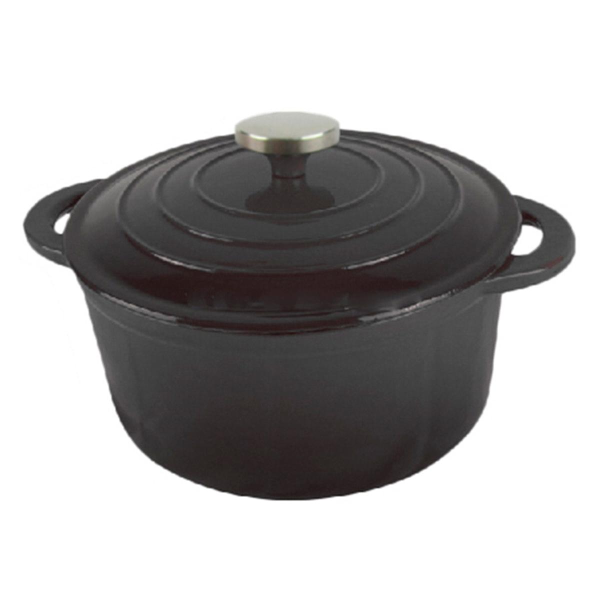 COCOTTE HIERRO FUNDIDO MEGRO CON TAPA - 1,8 L