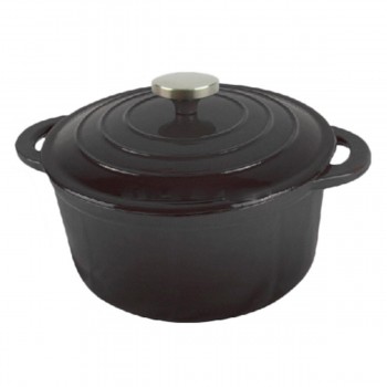 COCOTTE HIERRO FUNDIDO MEGRO CON TAPA - 1,8 L