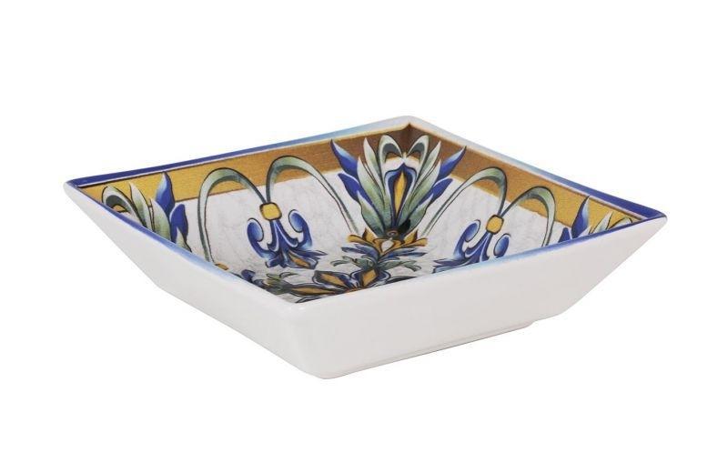 PLATO HONDO STONWARE MING BIZANCIO - 18x18x50 CM
